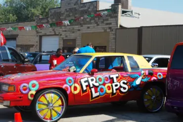 Froot Loop Donk Car